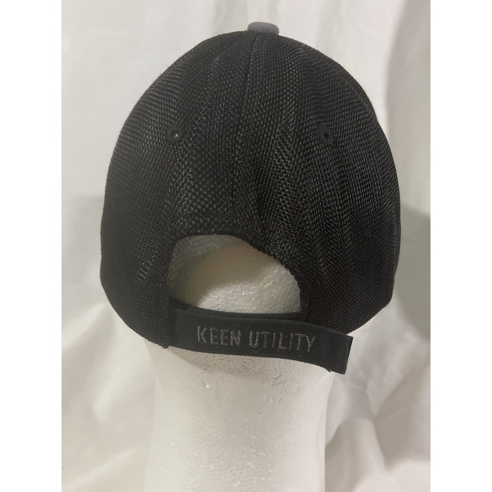 Mens KEEN UTILITY Hat Adjustable Black And Gray - Picture 5 of 8